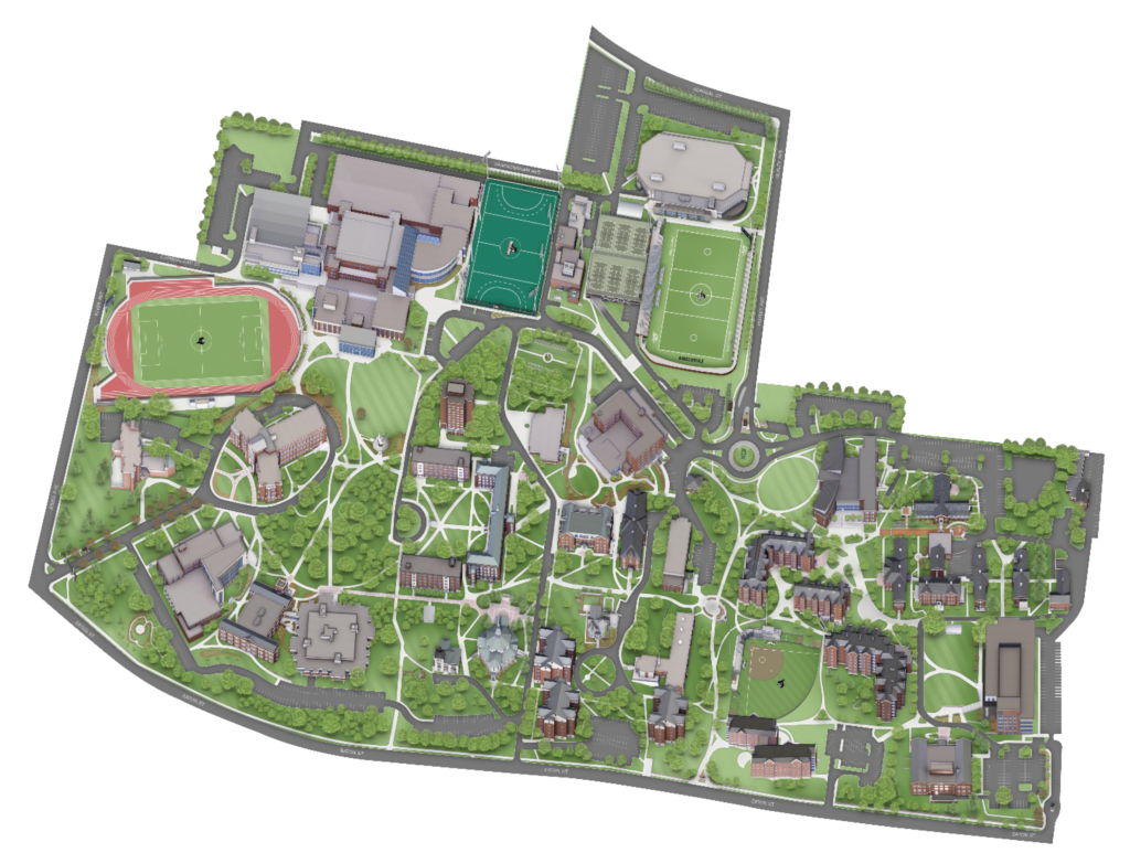campus map screenshot